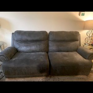 Reclining sofa set
